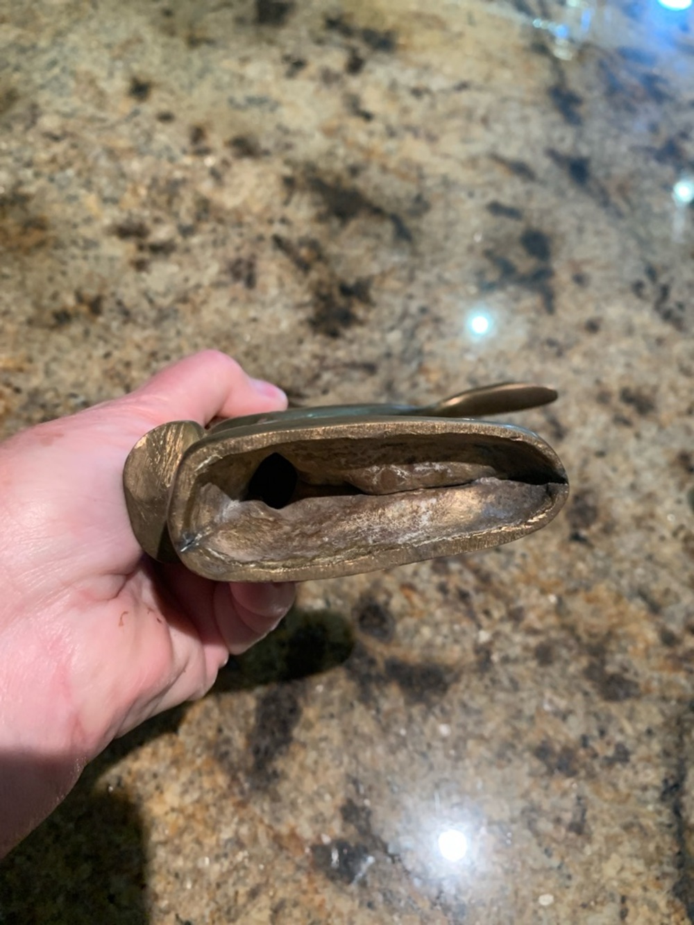 Vintage brass flying duck 7” t - Picture 3 of 3